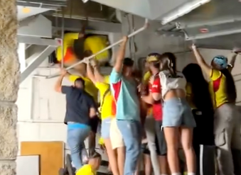 People W/out Tickets Break Into Stadium to Watch Columbian Soccer Game in Fl