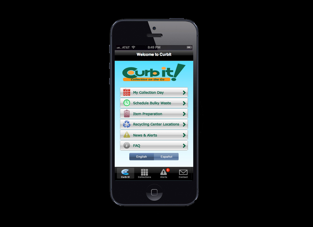 Curb It! Mobile App Design