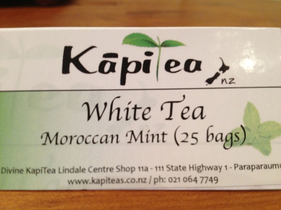 White Tea Mint kapiteas