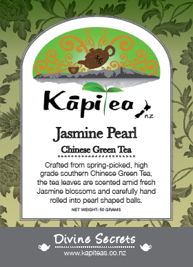 Organic Jasmine Pearl Chinese Green Tea