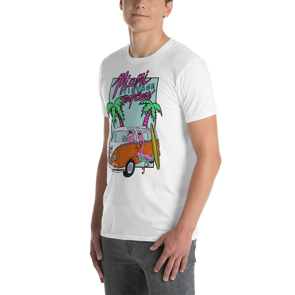 Thumbnail: Classic Travel Bus - Short-Sleeve Unisex T-Shirt