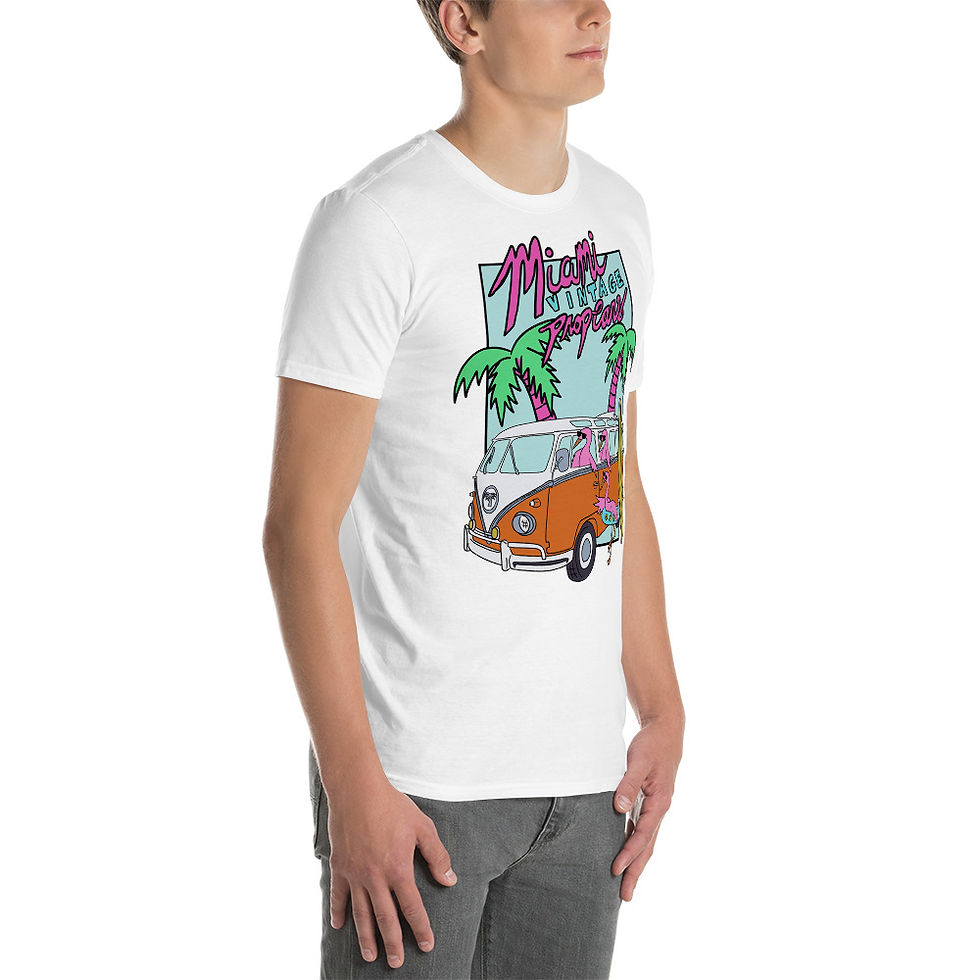 Thumbnail: Classic Travel Bus - Short-Sleeve Unisex T-Shirt