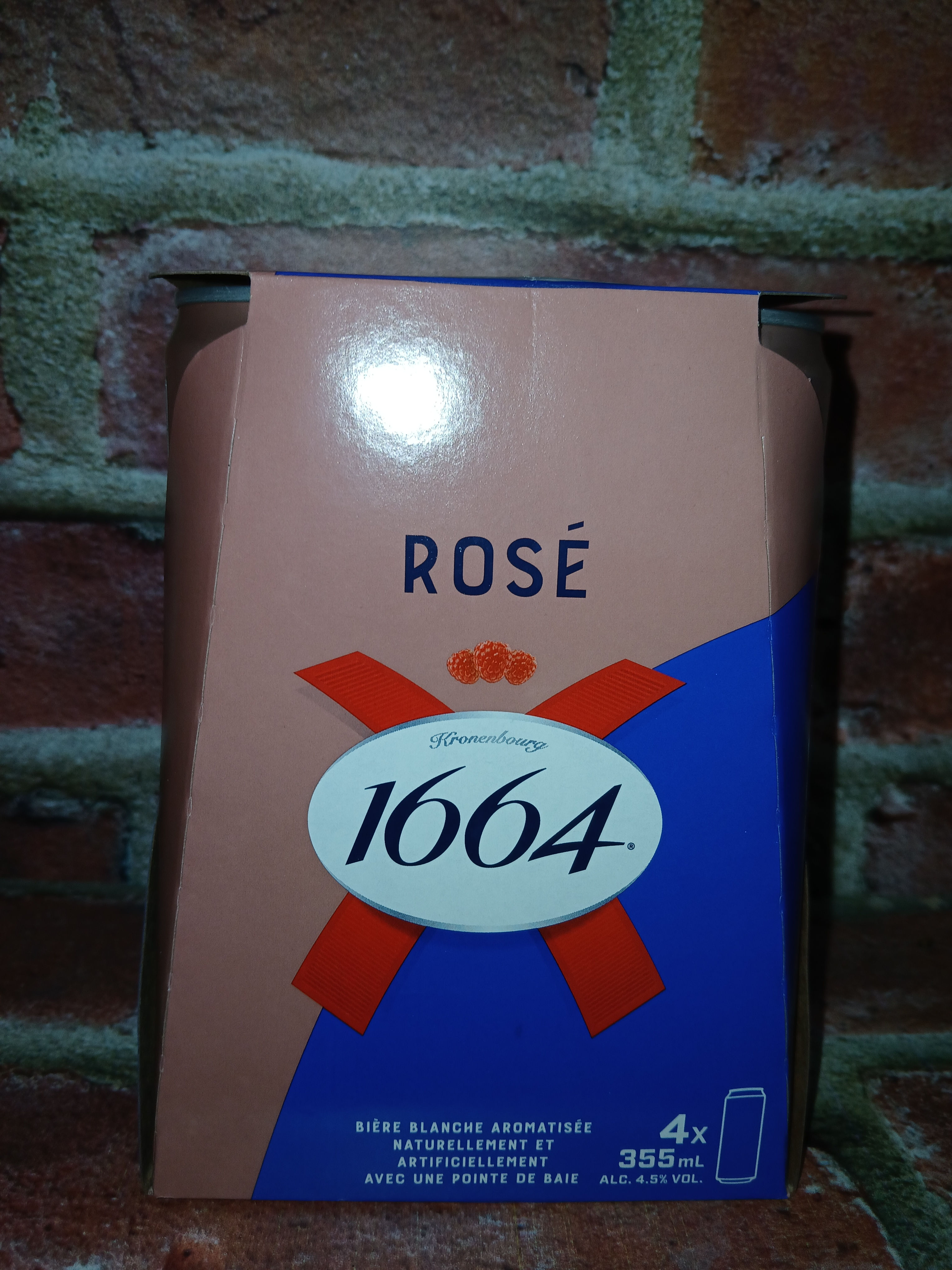 SLEEMAN 1664 ROSÉ 4 X 355 ML