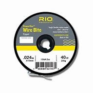 RIO POWERFLEX WIRE BITE TIPPET 40LB
