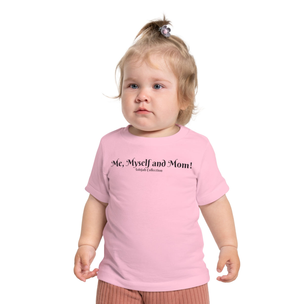 Me, Myself and Mom-Baby Short Sleeve T-Shirt