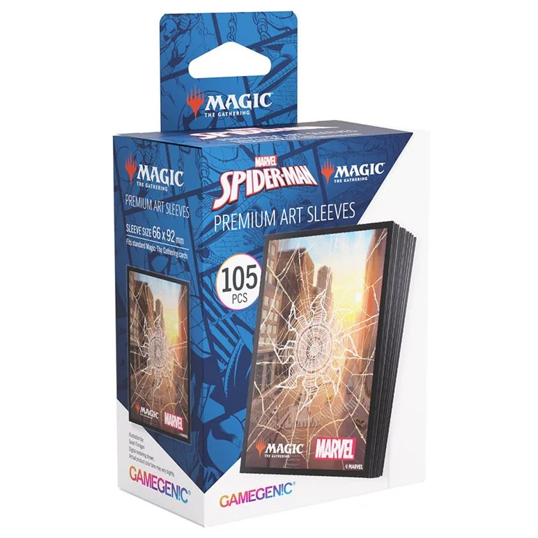 GAMEGENIC - SLEEVES MTG-MARVEL'S SPIDER-MAN PLAINS (105CT)