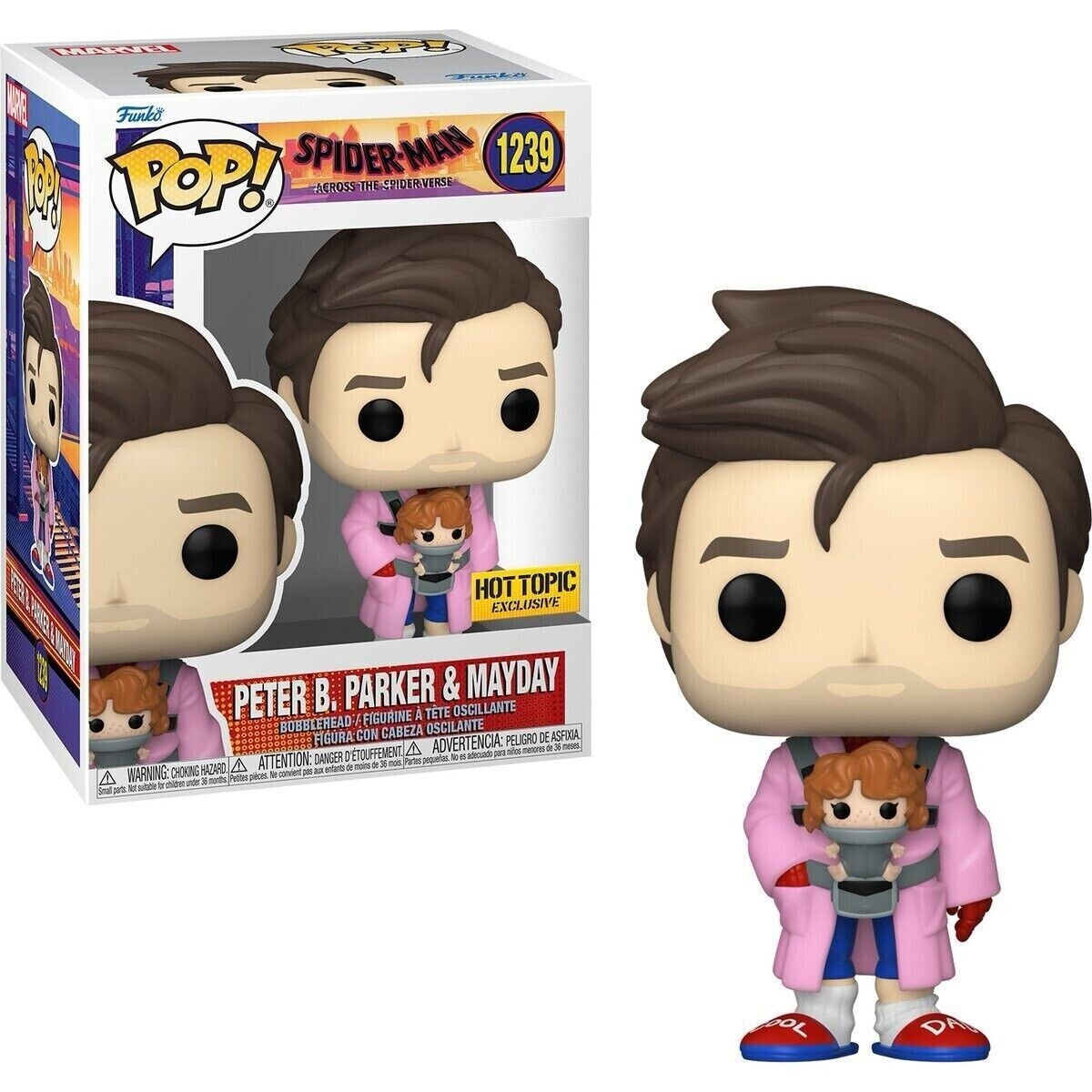 Exclusive pop #1239 Spiderman Hot Topic 2024-4, 202405-1