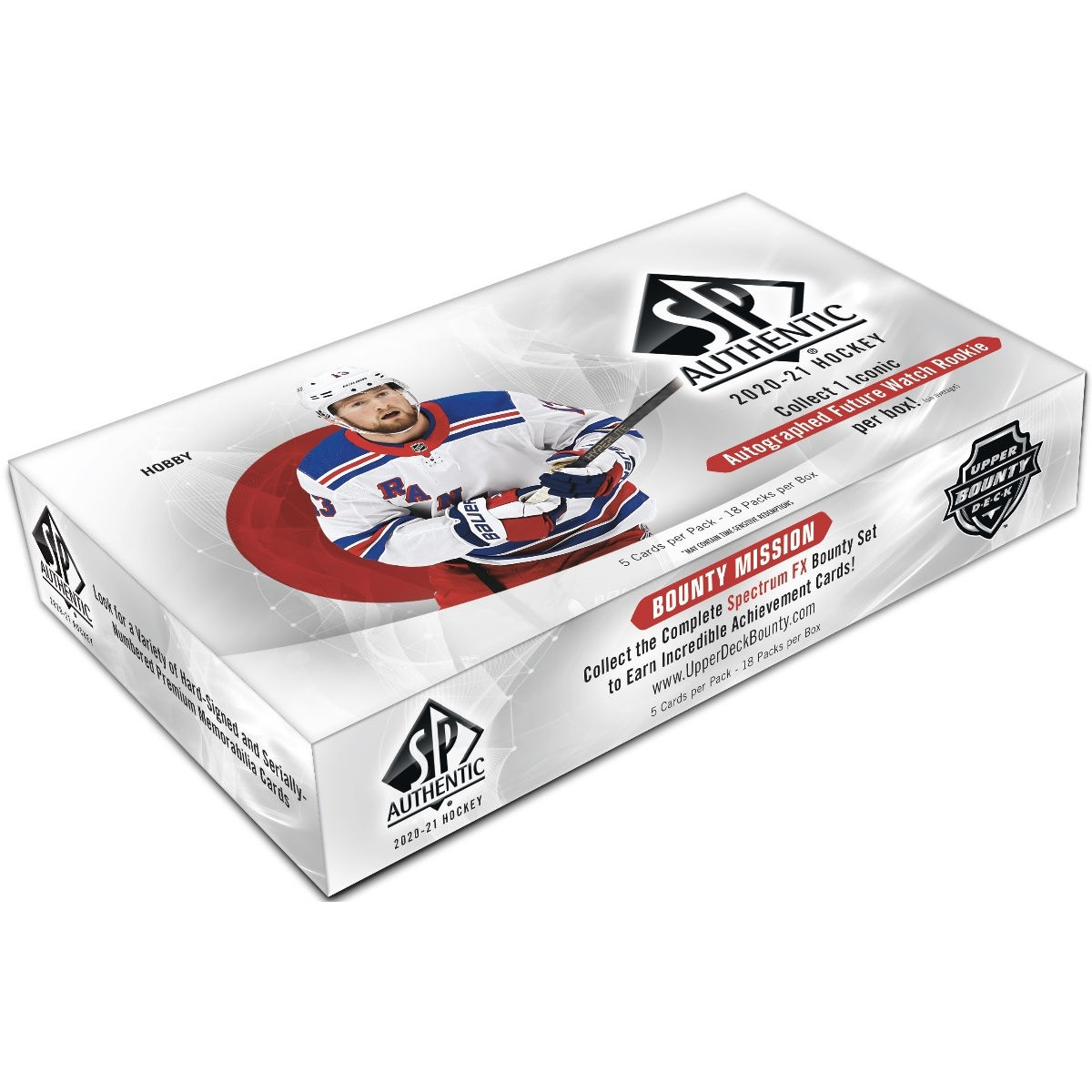 2020-21 Upper Deck SP Authentic Hobby Box (PRE-ORDER 06/29/2022)