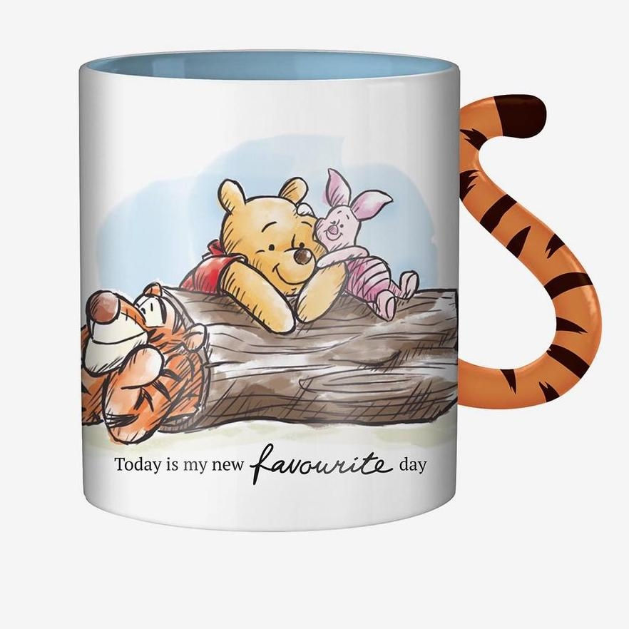 Disney Winnie the Pooh Tigger Tail Handle 20 OzCeramic Mug OR202204 pk4 OR202402