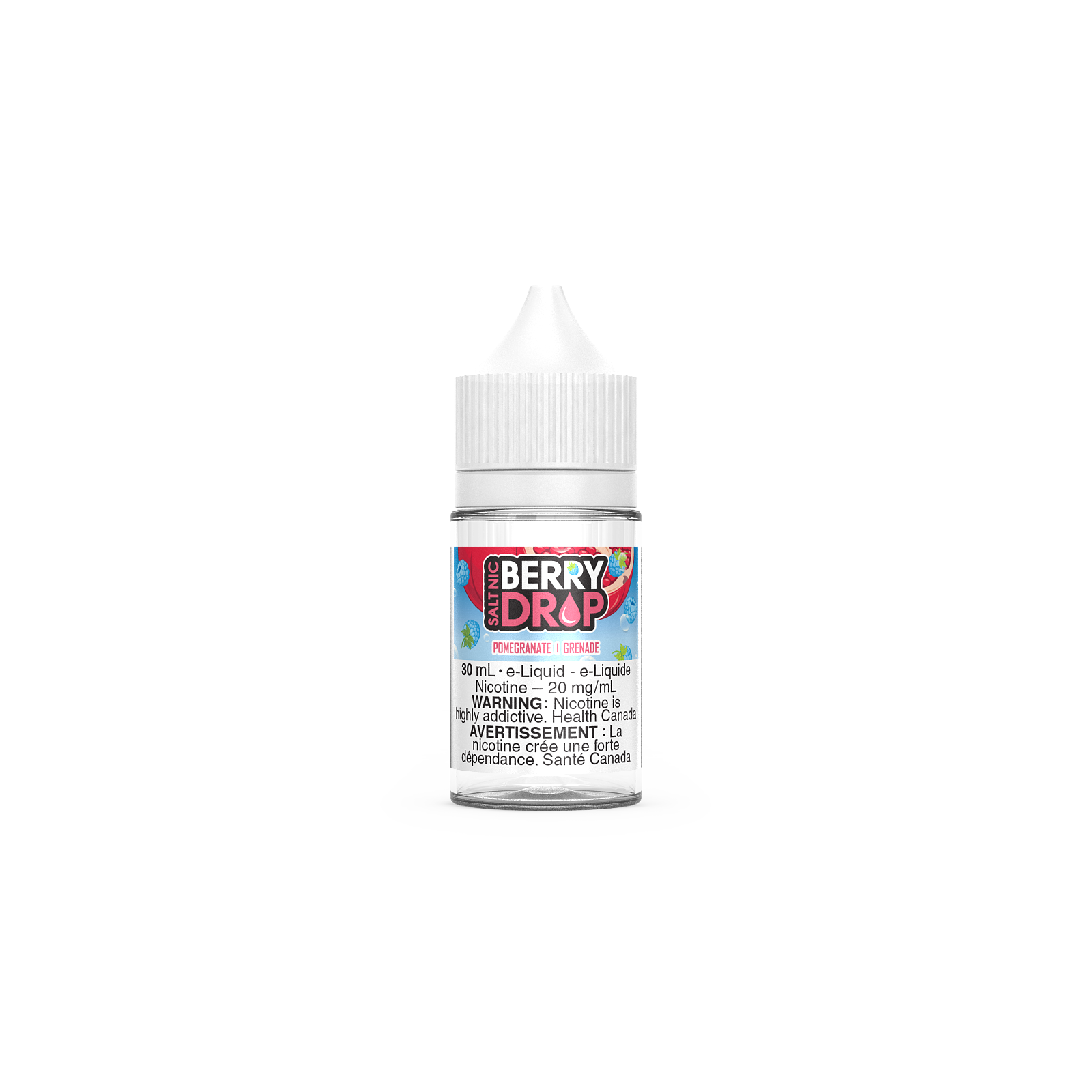 30ML NIC SALT - BERRYDROP POMEGRANATE 20MG