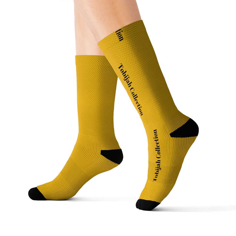 Thumbnail: Yellow Sublimation Socks