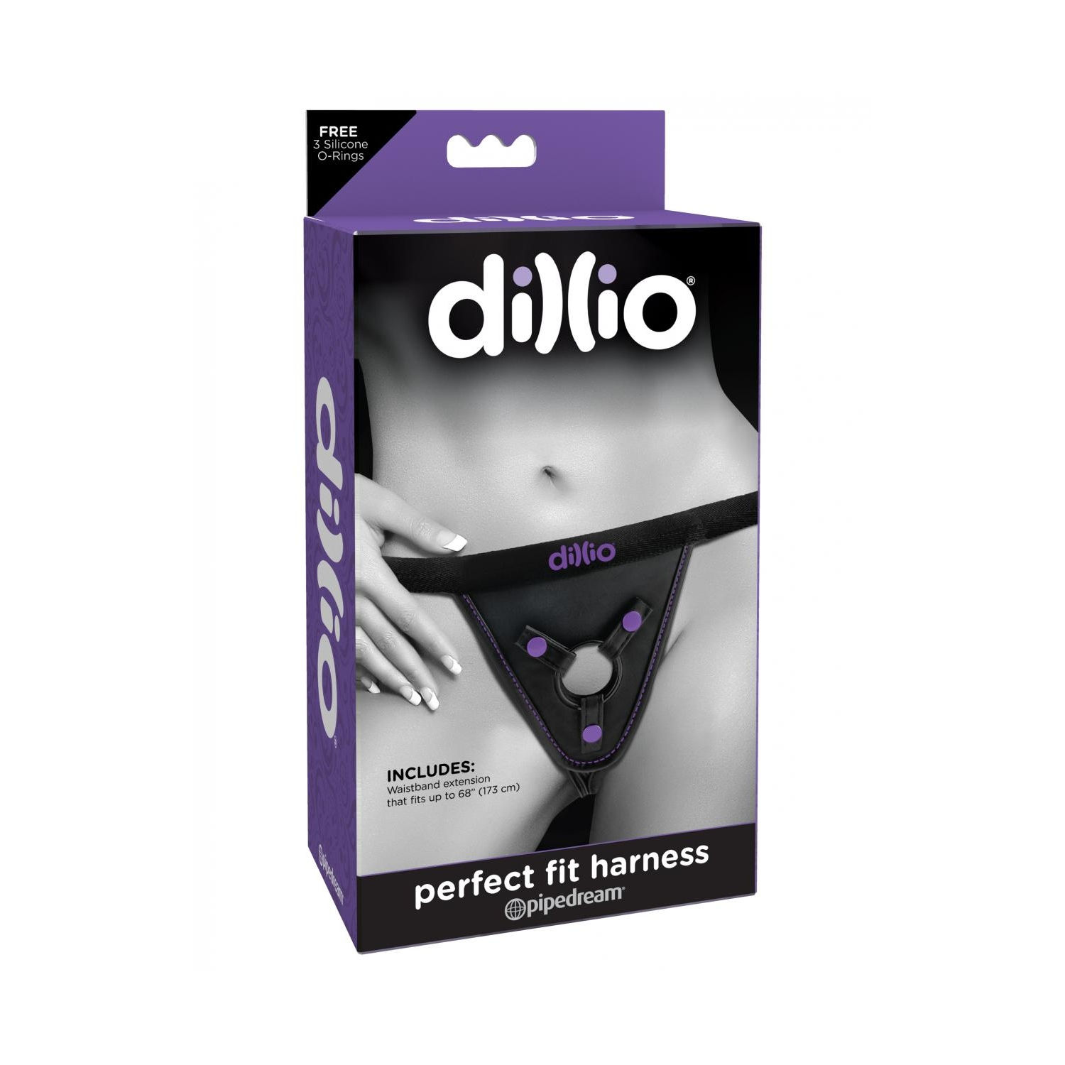 Dillio - Perfect Fit Harness - Purple