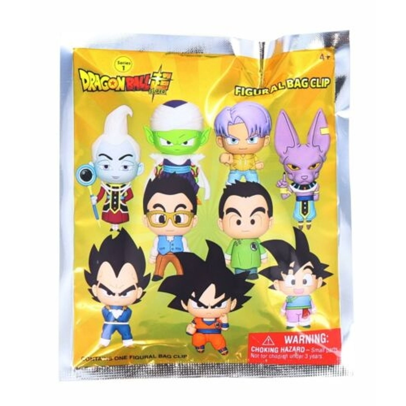 DRAGONBALL Blind Bag 3D Figural Bag Clip Keychain Series 1 Dragon Ball EE2022062