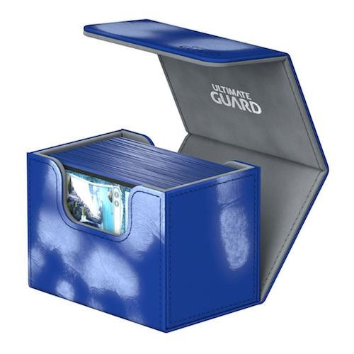 Ultimate Guard - Deck Case 80+ Sidewinder Chromiaskin - Blue (FADED)