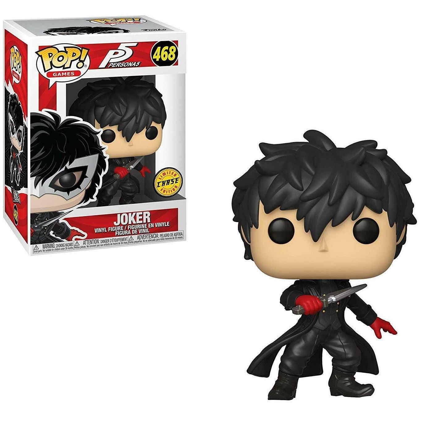 Vaulted Pop! #468 CHASE Joker PERSONA 5 Funko202012 pk12 funko202101 pk10+2