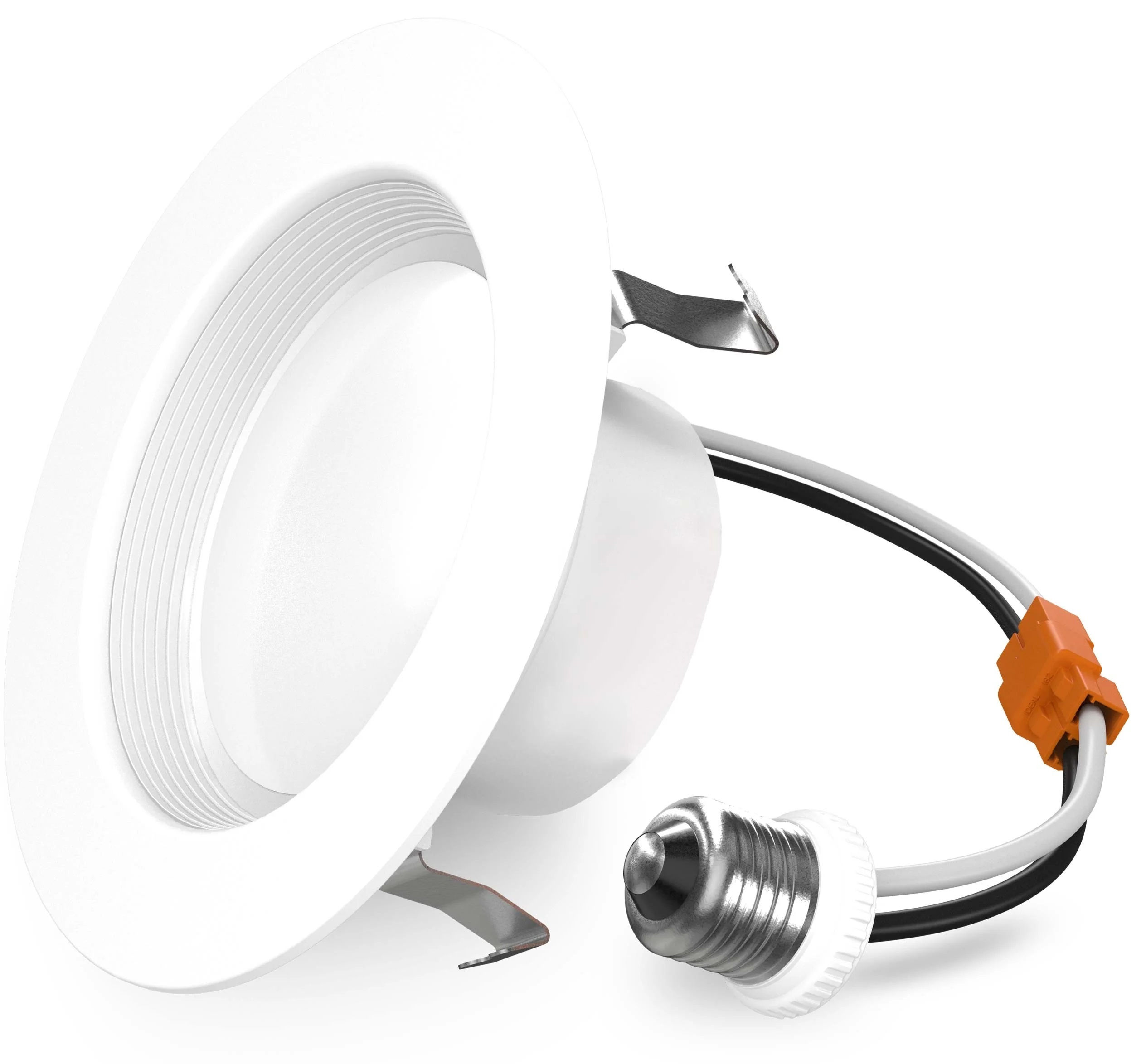 4 inch Retrofit LED Downlights Fixture / Can Lights, 12W-3000k