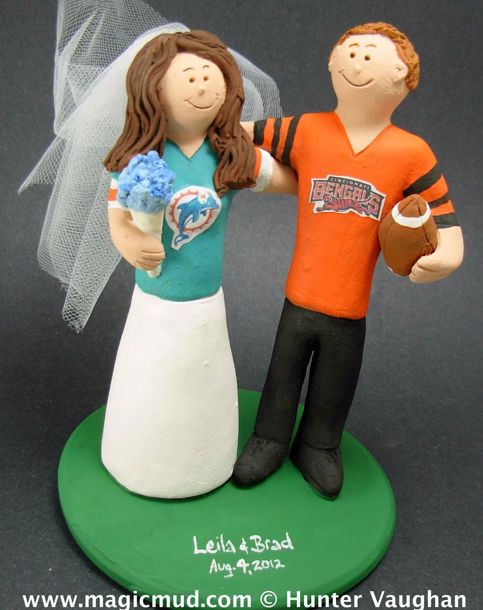 Thumbnail: Ohio State Football Wedding Cake Topper, Ohio State Wedding