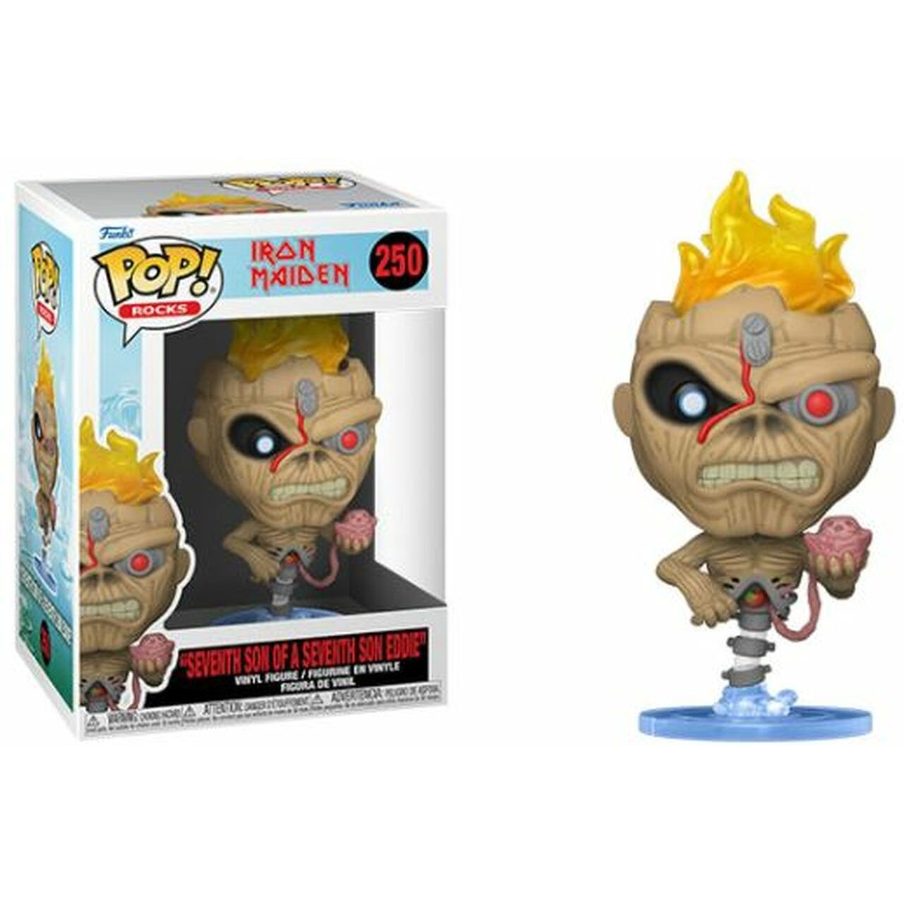Pop! #250 Iron Maiden Seventh Son of a Seventh Son Eddie R20220503-p2