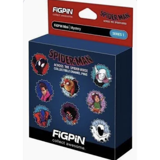 SPIDERMAN FigPin Mystery Pin R20240909-boxof10
