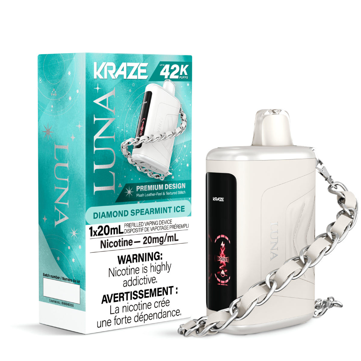 KRAZE LUNA 42K DIAMOND SPEARMINT ICE