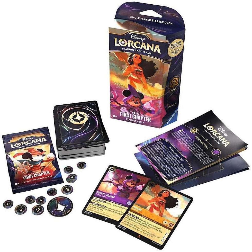 Miniature : MOANA-MICKEY Disney LORCANA First Chapter Starter Deck