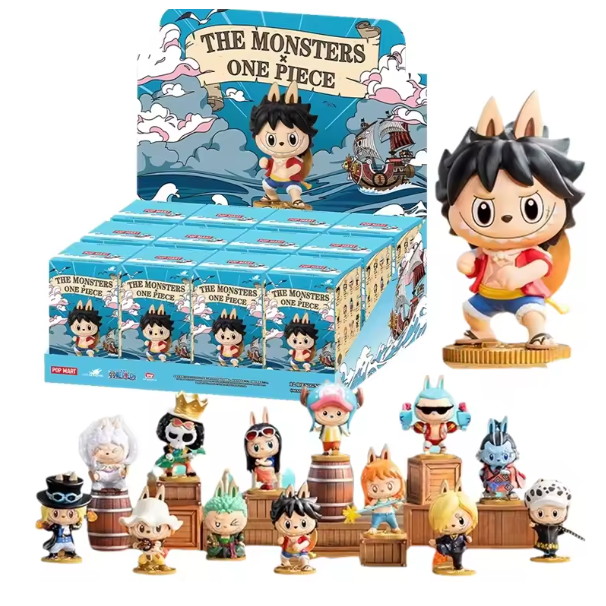 Official POP MART One Piece Labubu Monster SG202504-(box12-2799)