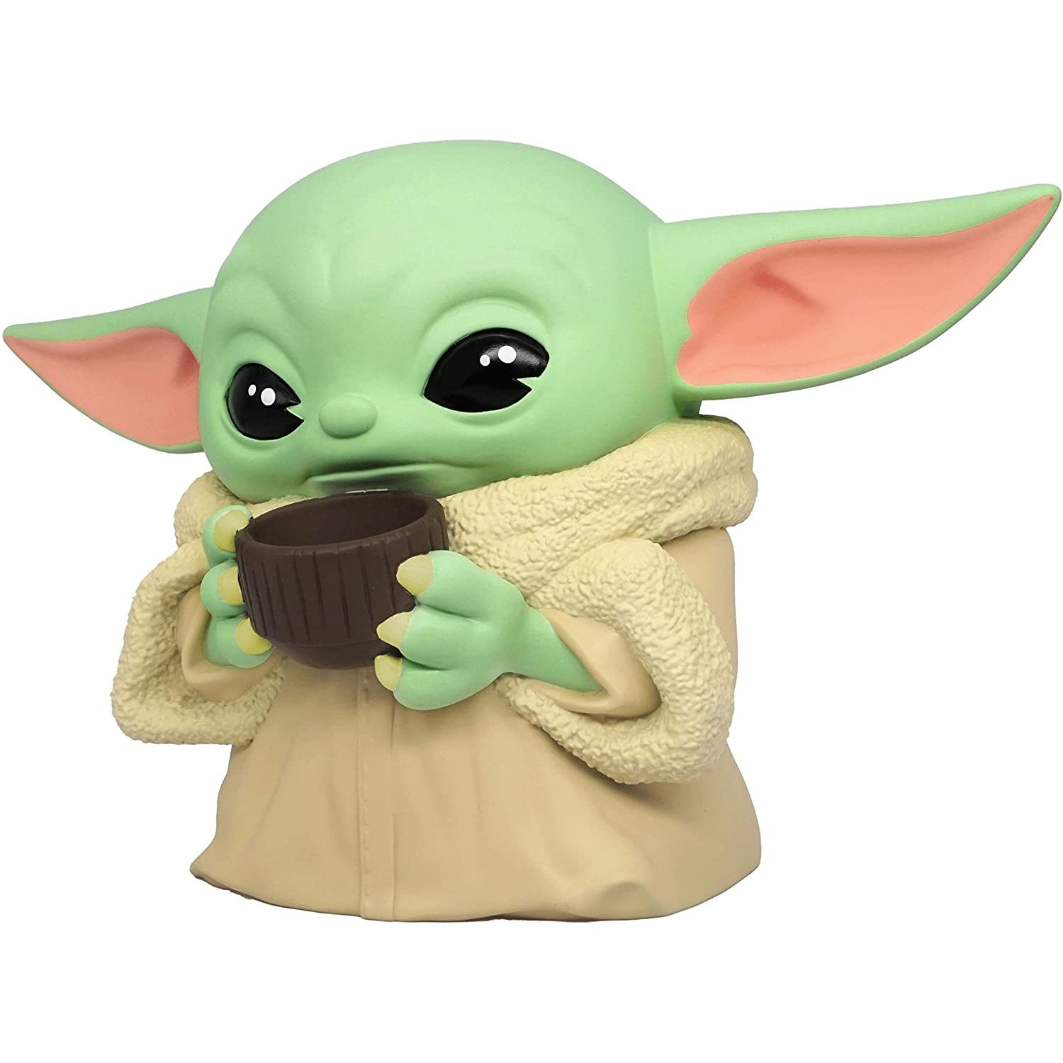 Official BABY YODA Figural Money Bank 8" W/Cup Star Wars R20230321-6 S11x4(20230