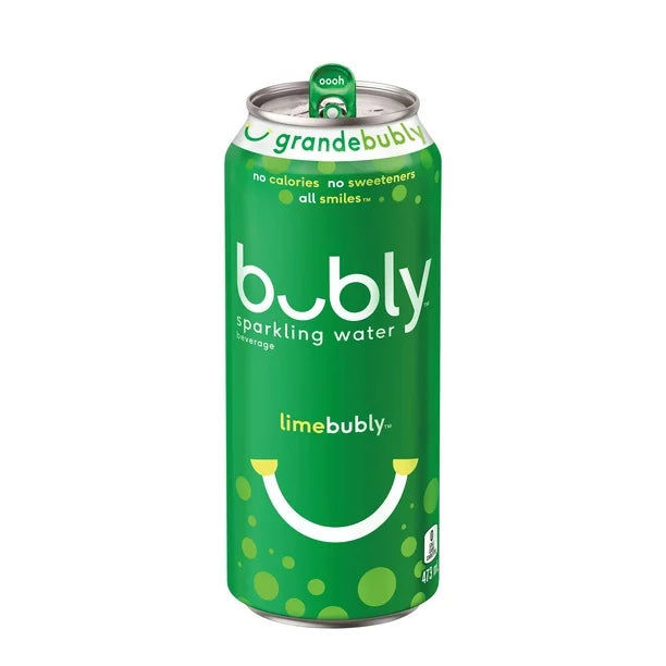 Bubly Lime Sparkling Water Beverage 473mL