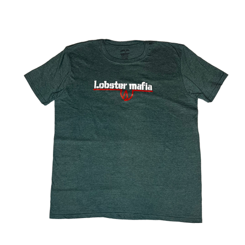 LOBSTER MAFIA Mens T Green Haze Lobster Mafia