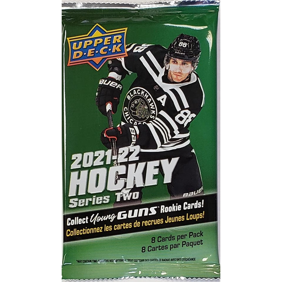 2021-22 UPPER DECK SERIES TWO GRAVITY FEED PACK