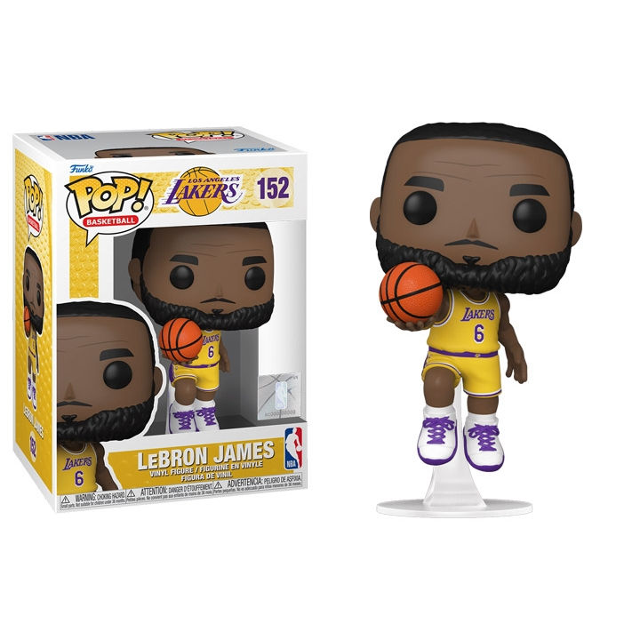 Pop! #152 NBA LEBRON JAMES Yellow R20230125-6