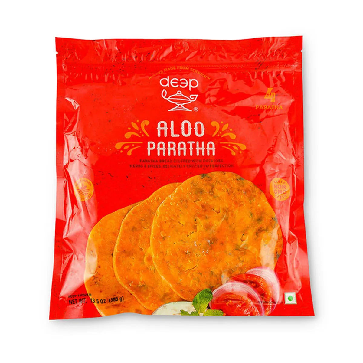 Deep Aloo Paratha 4 Pieces