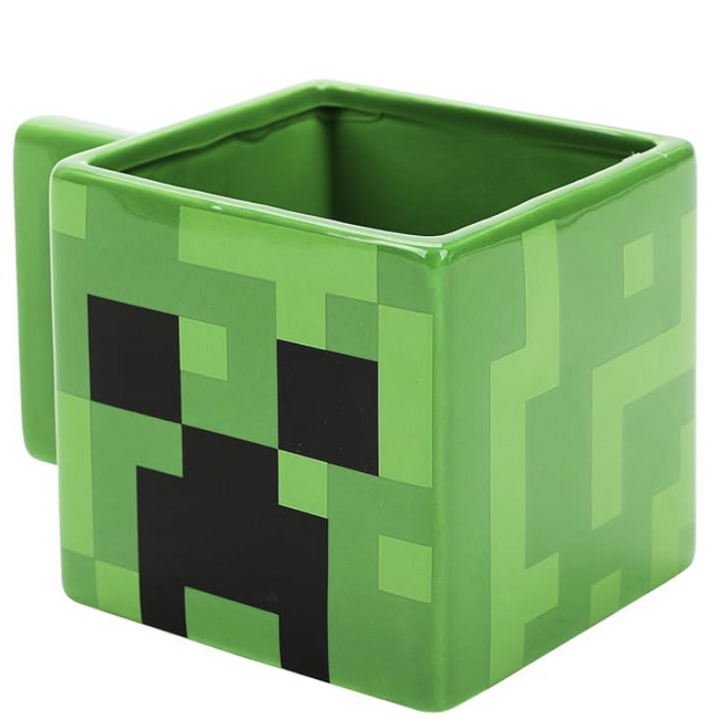 Minecraft Creeper Green 16 Oz Sculpted