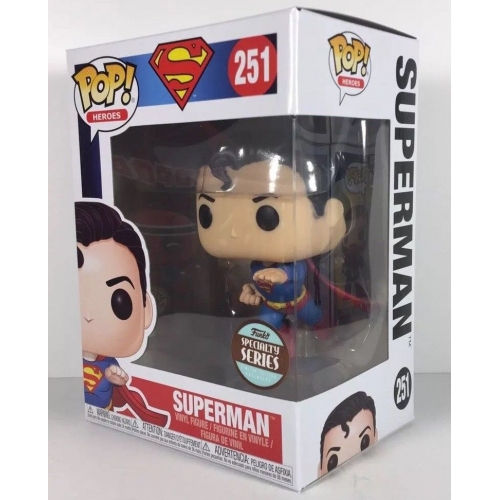 Vaulted Pop! #251 Exclusive SPECIALTY Superman R201811 PK6 W201903 PK12