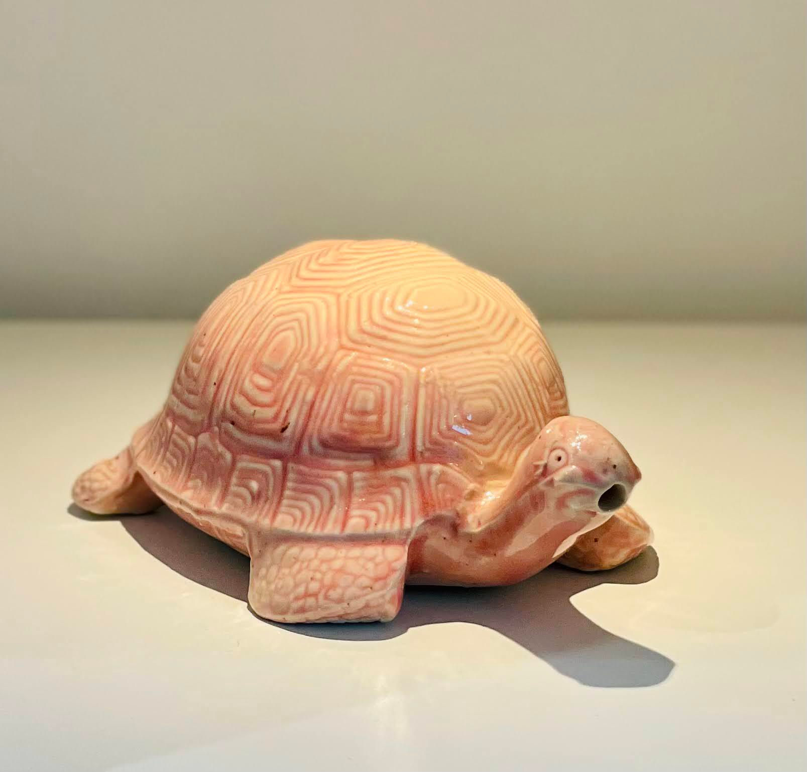 Dipper Ceramics Turtle Pipe