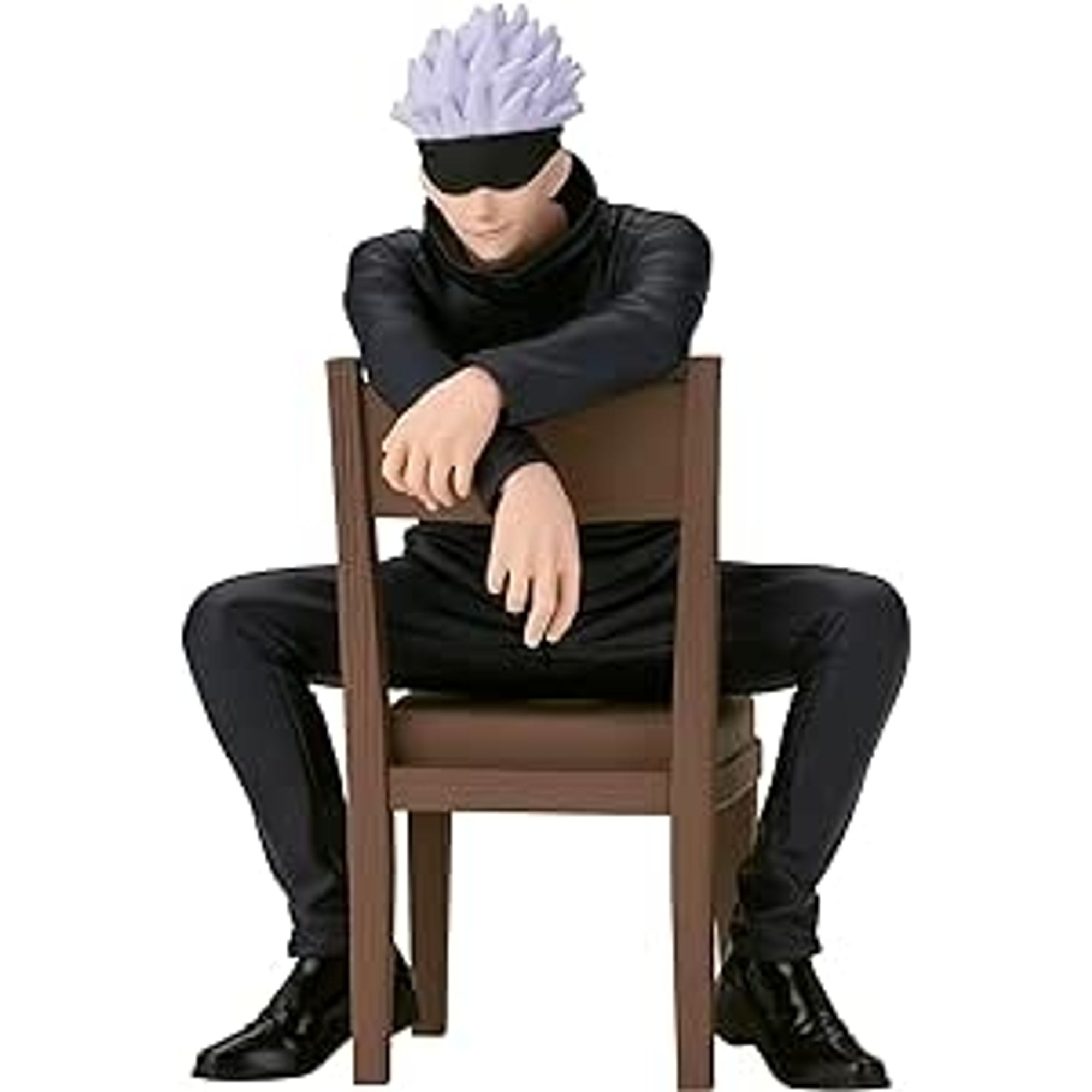 Bandai Jujutsu Kaisen GOJO Break Time Collection sitting on chair figure LB20231
