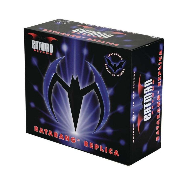 NECA Batman Beyond w/Light LED Blue Batarang W/Lights 8" Long Prop ReplicaR20220