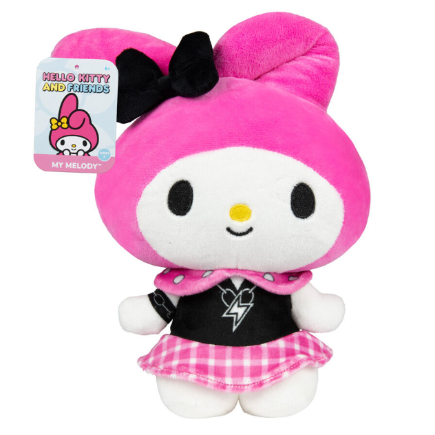 Sanrio MY MELODY Hello Kitty Friends Plush 8"