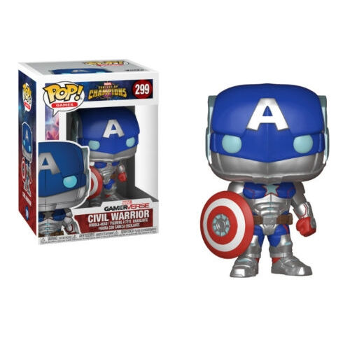 Pop #299 Civil Warrior GamerVerse Games CAPTAIN AMERICA Marvel sam202107