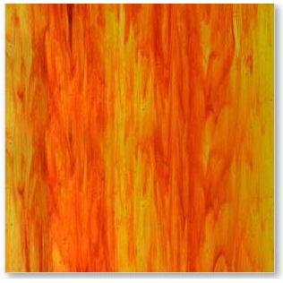 MIX Red / Yellow Streaky WI 831 LL 1/2 Ft