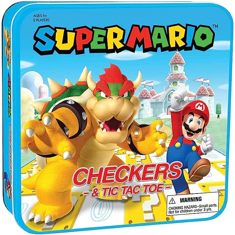MARIO TIC TAC TOE Game Tin R20230726-130-2