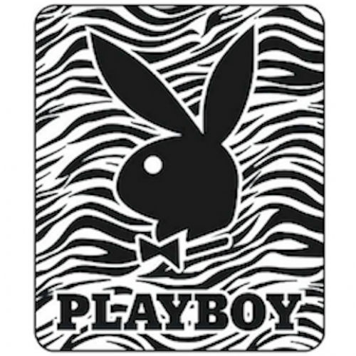 Blanket Queen Size PLAYBOY Zebra