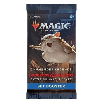 MTG - COMMANDER LEGENDS: BATTLE FOR BALDUR'S GATE SET BOOSTER PACK