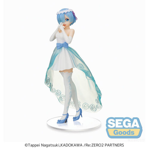 SEGA Re:Zero REM in Wedding Derss figure