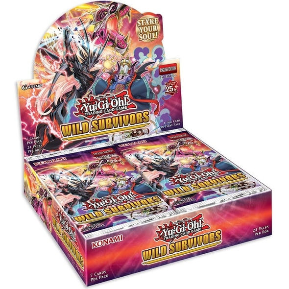 Thumbnail: (7-card) YU-GI-OH! WILD SURVIVORS Yugioh P7/B24 W202502-2box-115475