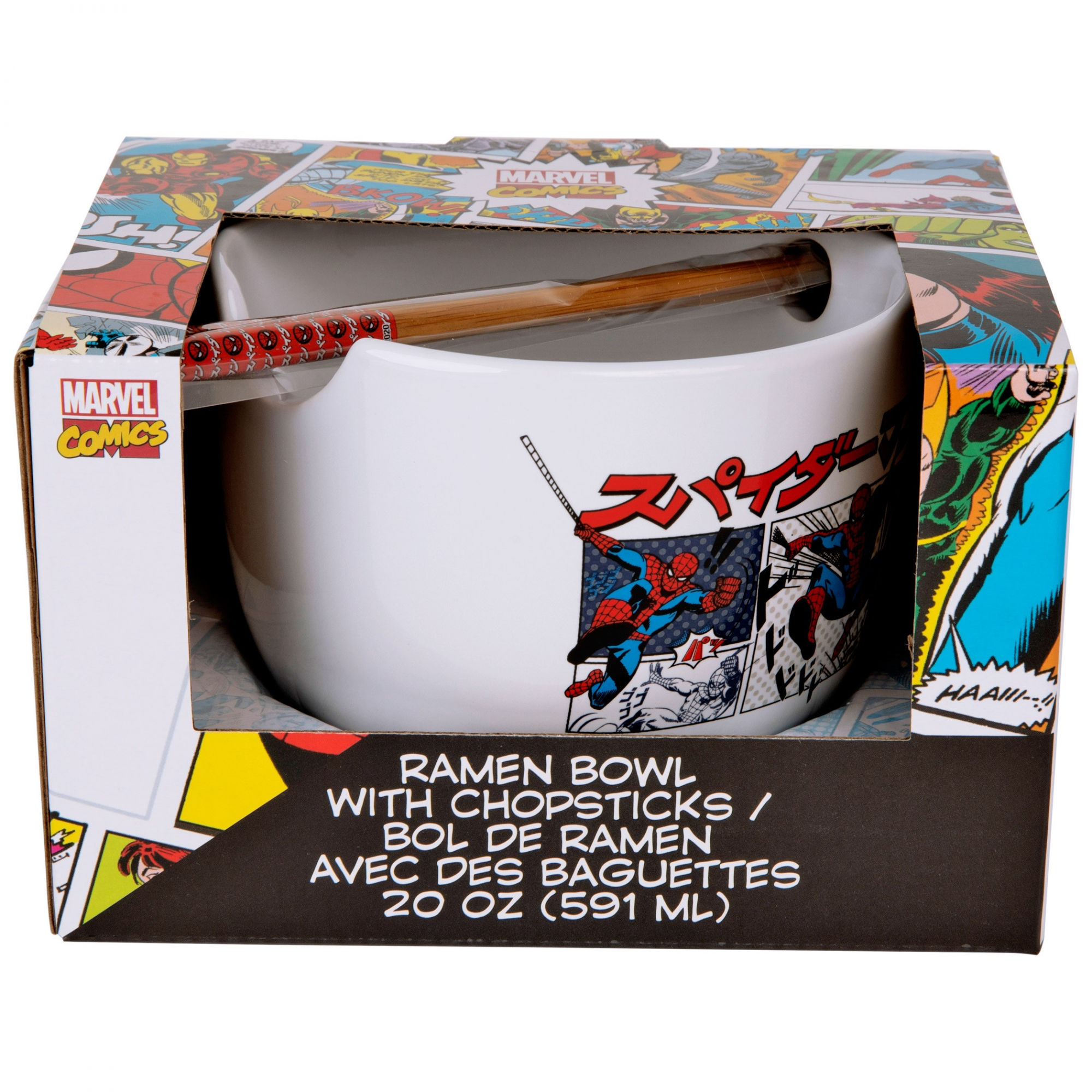 Marvel Spiderman Ramen Bowl Noodles OR202206 pk4