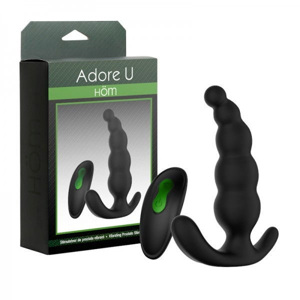 ADORE U HÖM - PROSTATE STIMULATOR WITH REMOTE