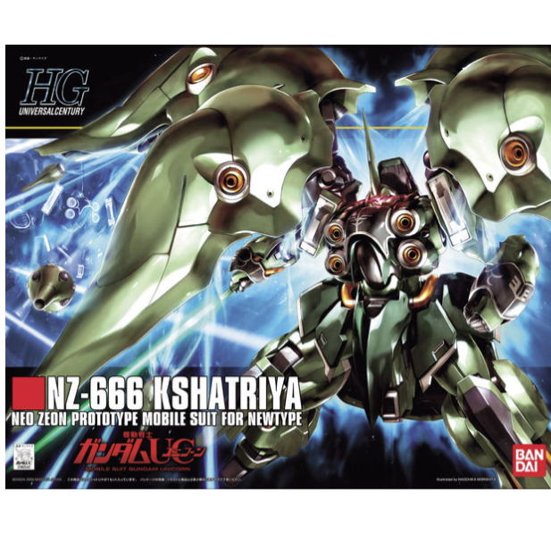 GUNDAM Unicorn HG NZ-666 KSHATRIYA