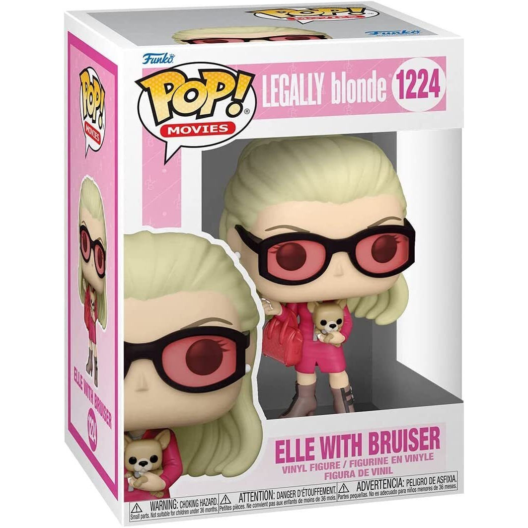 Figurine Pop n° 1224 ELLE AVEC CHIEN BRUISER, film La Revanche d'une Blonde, R20220614-2 EE20230131-6sp