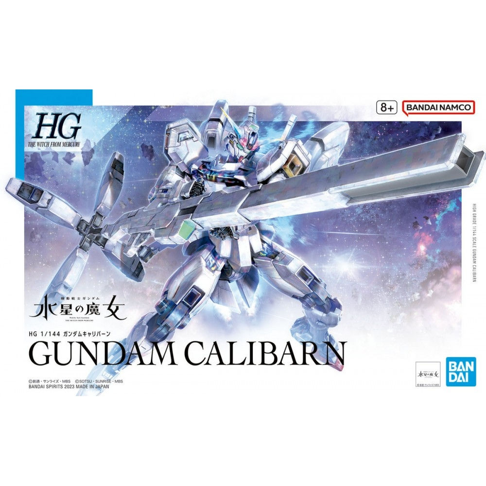Bandai GUNDAM CALIBARN The Witch From Mercury HG 1/144 HG Model Kit PA202308 PA2